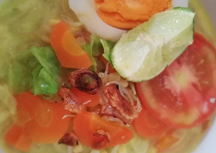 Resep Soto Ayam Kuah Santan yang Sempurna