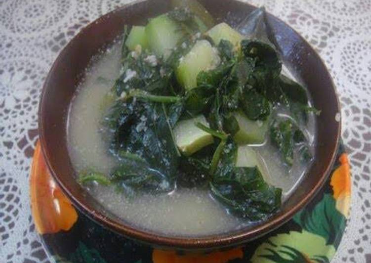 Resep Bobor lembayung oleh Kharisma Nurullita - Cookpad