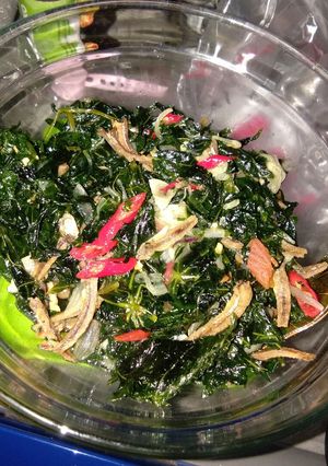 Foto resep Tumis daun pepaya jepang