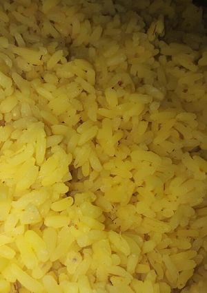 A picture of Boiled spicy rice.(plain).