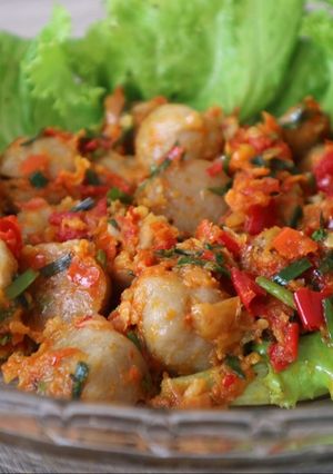 Foto resep Baso cabe