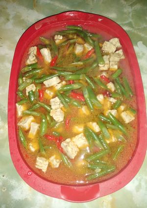 Foto resep Tempe buncis vegetarian