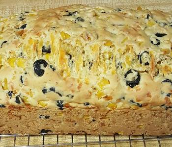 Easy Recipe Cheddar Olive Bread Yummy