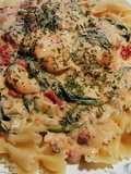 Tuscan Garlic Shrimp