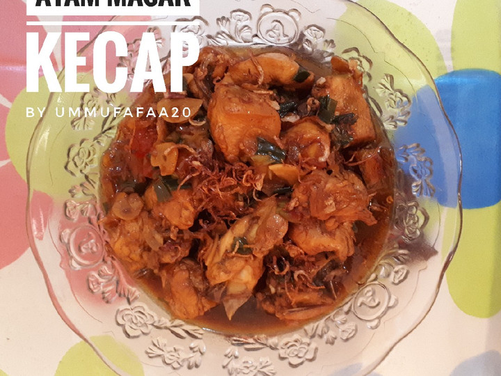 Wajib coba! Resep mudah bikin 2. Ayam Masak Kuah Kecap  sedap