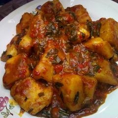 A picture of Easy porridge yam.