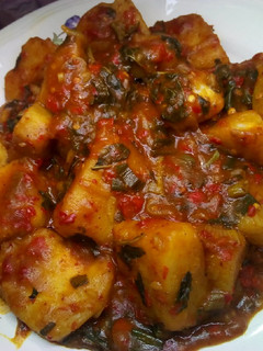 A picture of Easy porridge yam.