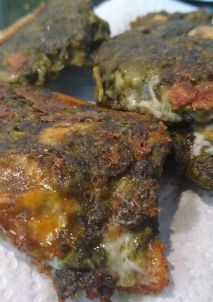Una foto de Buñuelos de espinaca y queso sin tacc