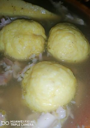 Sajtgolyó levesbetét recept fotója