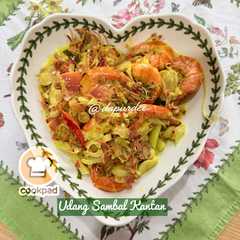 👩‍🍳Udang Sambal Kantan-レシピのメイン写真