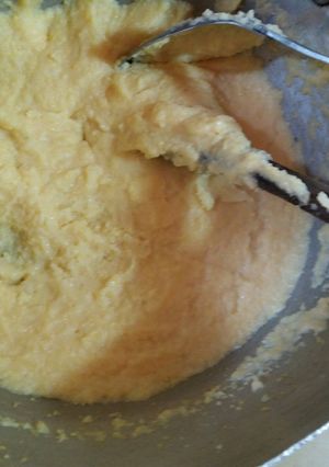 Una foto de Polenta cremosa con queso!