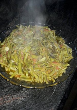 صورة لوصفة لوبيه ببندورة