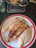 Pescado marinado en naranja