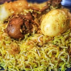 A picture of Biryani.