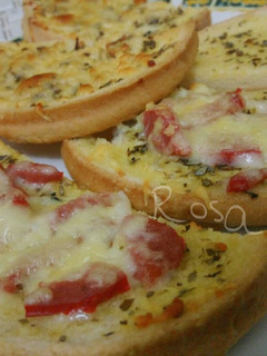 Foto resep Garlic Bread Sosis Mayo