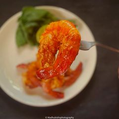 A picture of Peri Peri Prawns.
