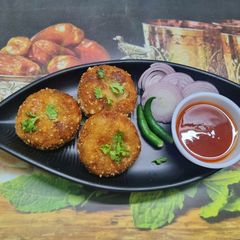 A picture of Pumpkin Cutlet.