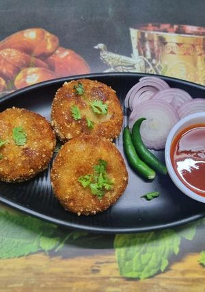 A picture of Pumpkin Cutlet.