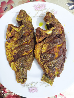 তেলাপিয়া মাছ ভাজা। রেসিপির প্রধান ছবি