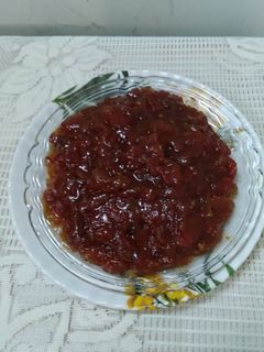 টমেটো আমসত্ত্ব খেজুরের চাটনি (tomato aamsattwo khejurer chutney) রেসিপির প্রধান ছবি