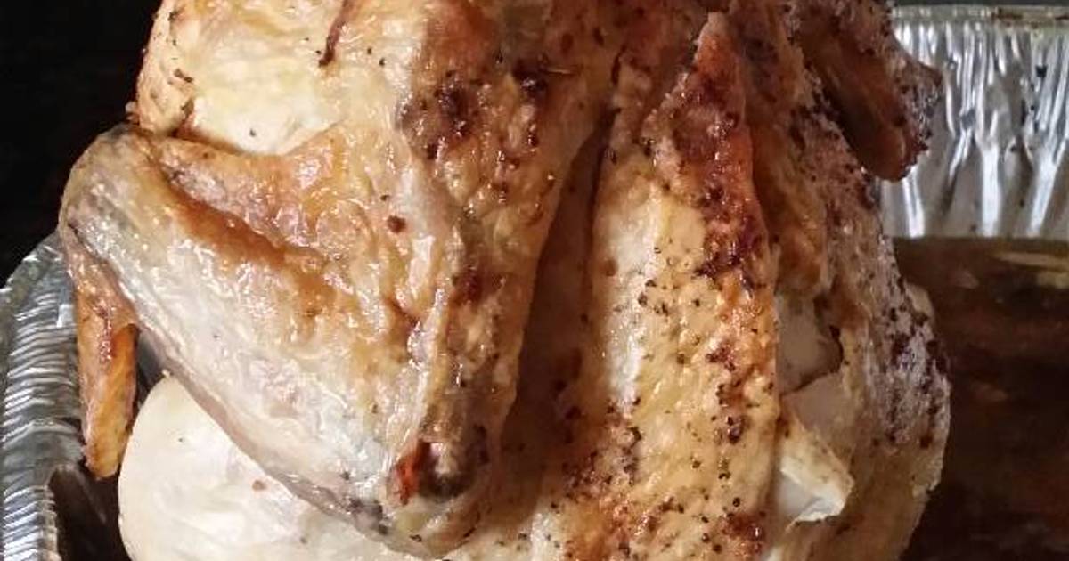 Brad's beer can chicken Recipe by wingmaster835 Cookpad