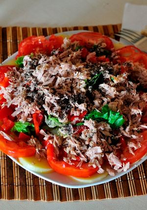 Foto principal de Ensalada de verano “recetas saludables para diabetes”
