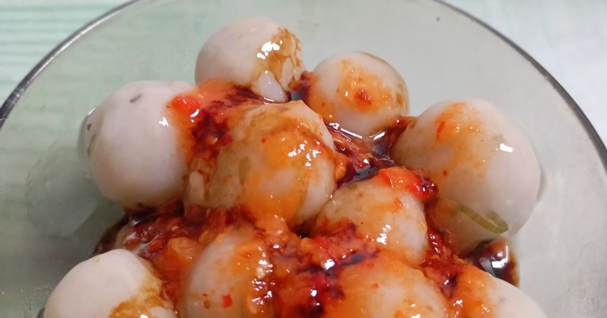 Cilok Tapioka Saos Homemade