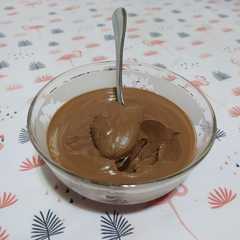 Una foto de Postre de chocolate