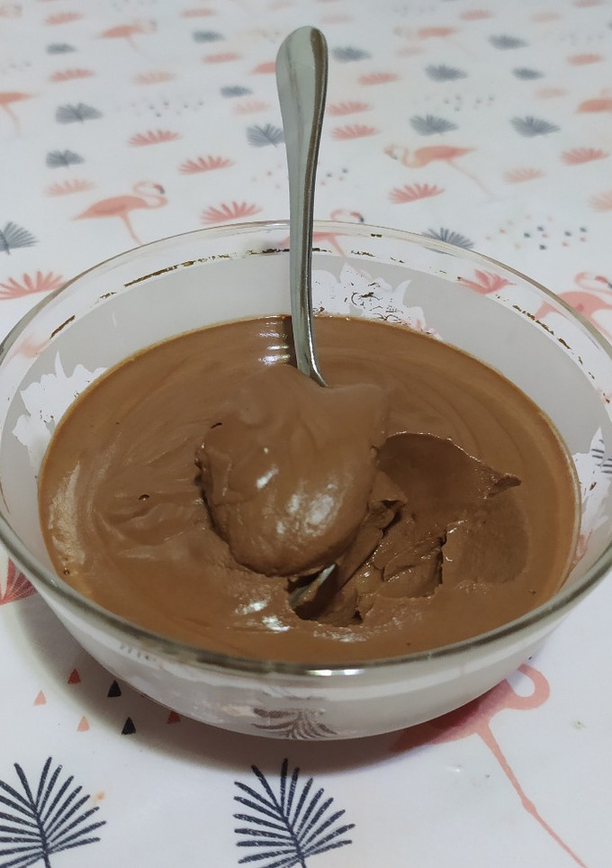 Una foto de Postre de chocolate