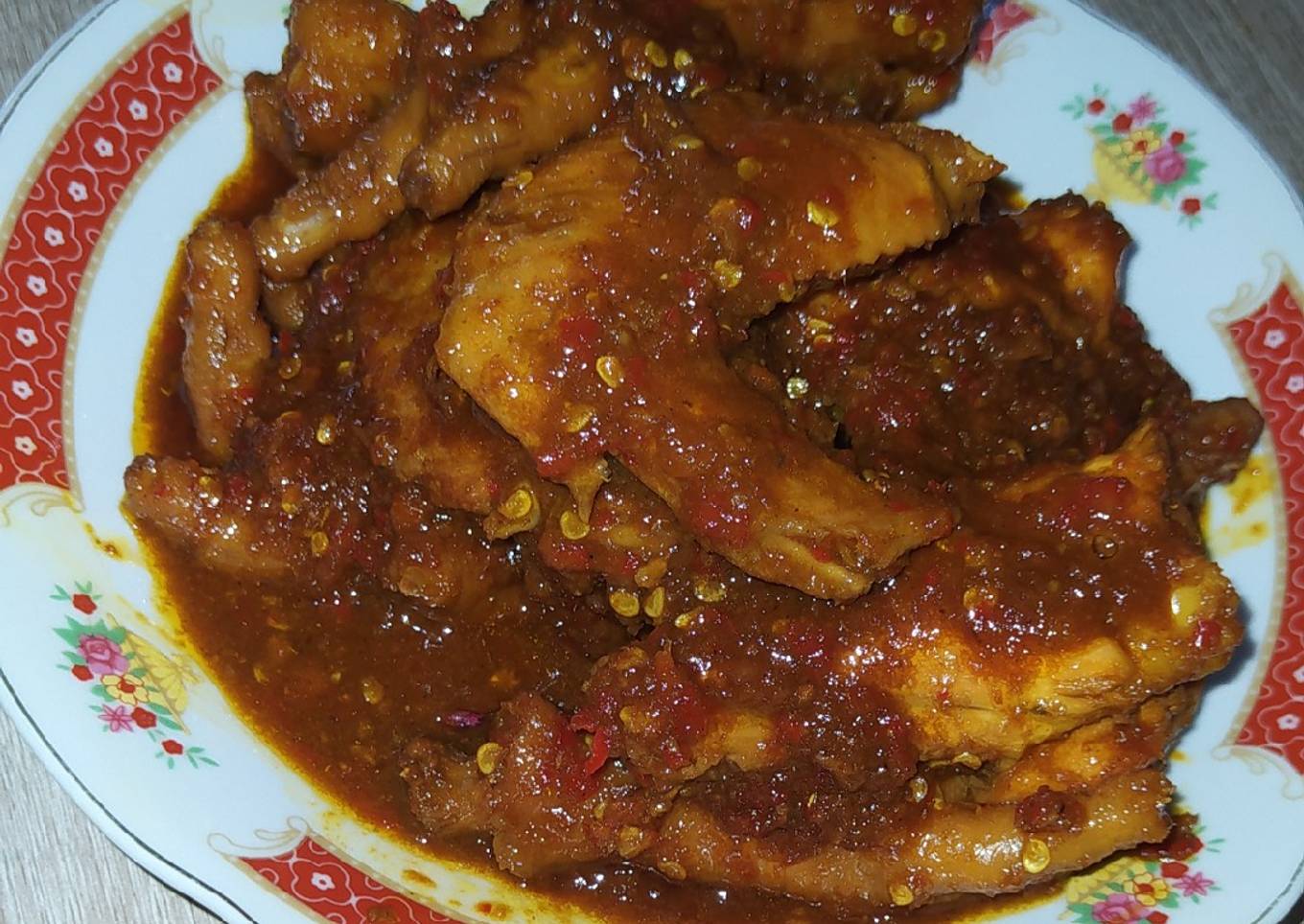 Ayam rica-rica jawa / rica-rica balungan