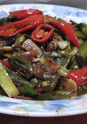 Foto resep Tumis genjer tauco sederhana