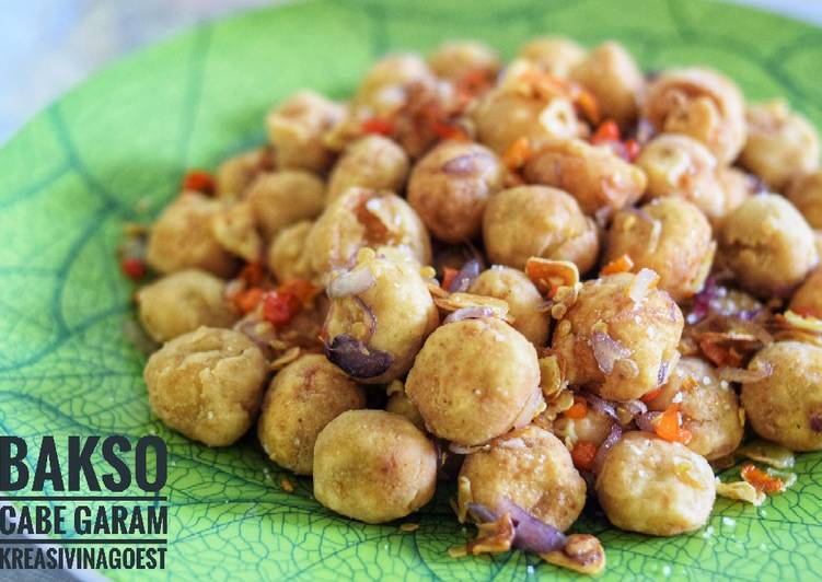 Bagaimana Menyiapkan Bakso Cabe Garam yang Bisa Manjain Lidah