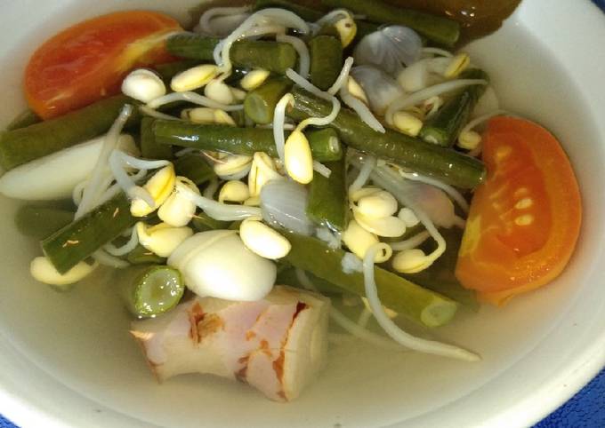 Resep Sayur Asem Kacang Panjang Tauge Kedelai Oleh Jeng Inul Cookpad