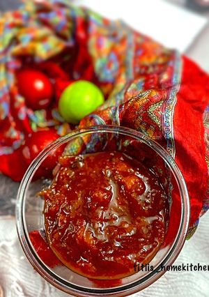 A picture of Plum pickle.