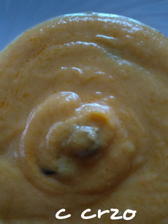 Una foto de Puré de romaza y patatas