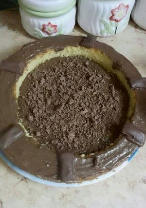 صورة لوصفة كيكة اوص بس 😋🎂
