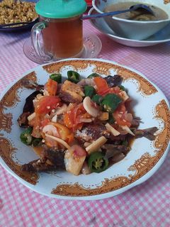 Foto resep Tumis ikan asin peda