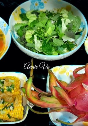 Hình của món Bữa cơm nhẹ nhàng với các món ngon.