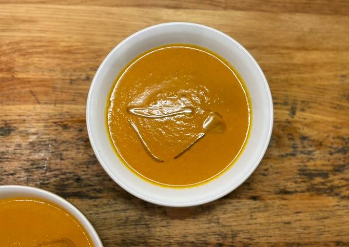 Carrot and tomato soup