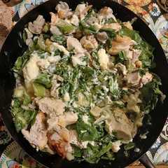 Una foto de Salteado nutritivo de pollo y vegetales