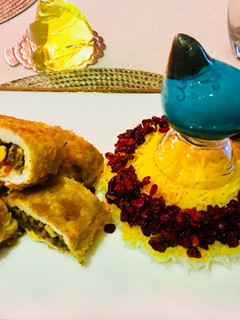 عکسی از دستور کردن بلو شکم پر