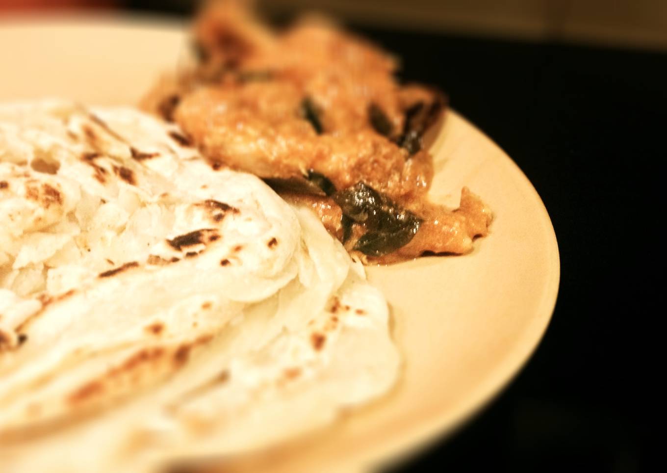 Kerala Porotta (layered flat indian bread)