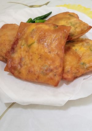 Foto resep Martabak telurtahu kornet yamie