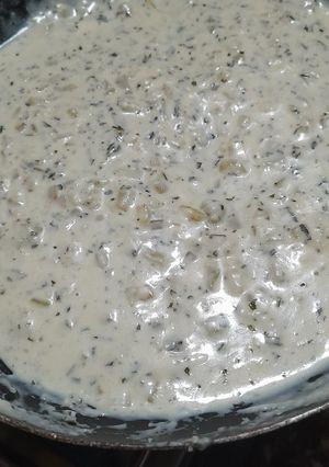 Una foto de Salsa blanca