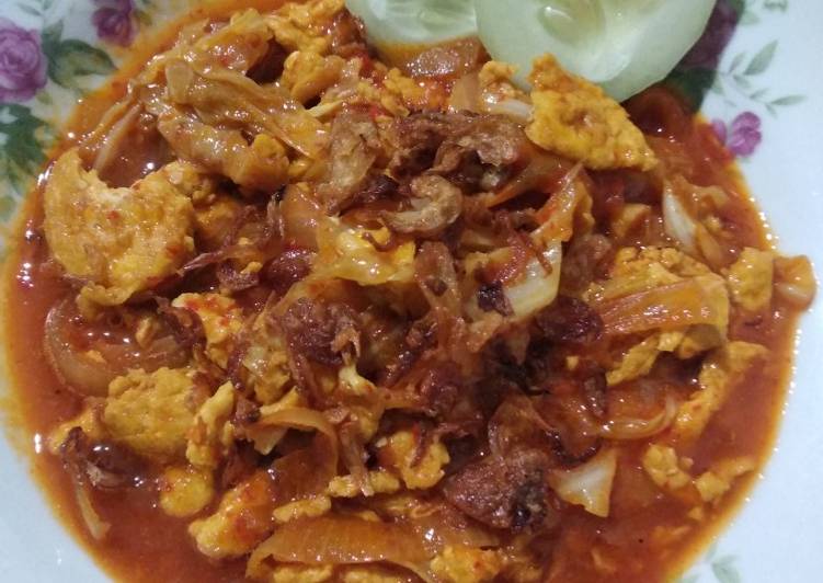 Resep masakan Gongso Telur | Cara Bikin Gongso Telur Yang Sedap