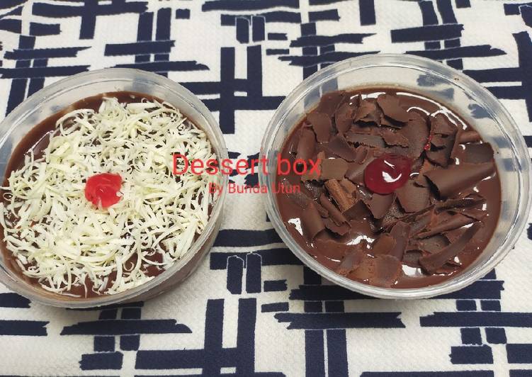 Resep Dessert box Anti Gagal