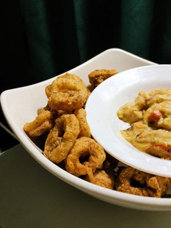 Foto resep Cumi Tepung Saus Telur Asin