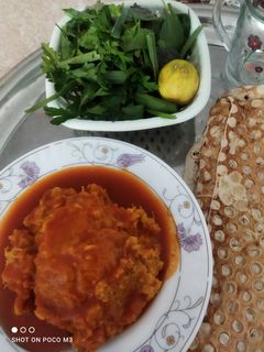 عکسی از دستور آبگوشت
