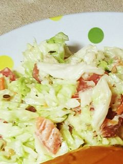 A picture of My BCT coleslaw recipe.