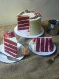 Red Velvet Cake with Cream Cheese Frosting